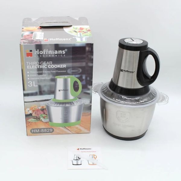 Blender tocător 3L 1000W 3 viteze