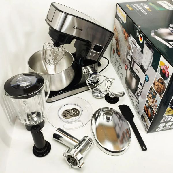Кухонный комбайн Rainberg RB-8087 4200W 6л планетарный