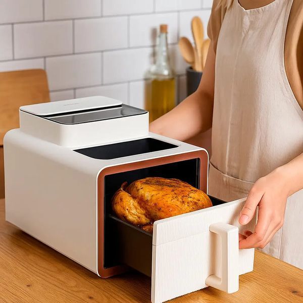 Friteuză aer Rainberg RB-2313W 9L 4200W fără ulei
